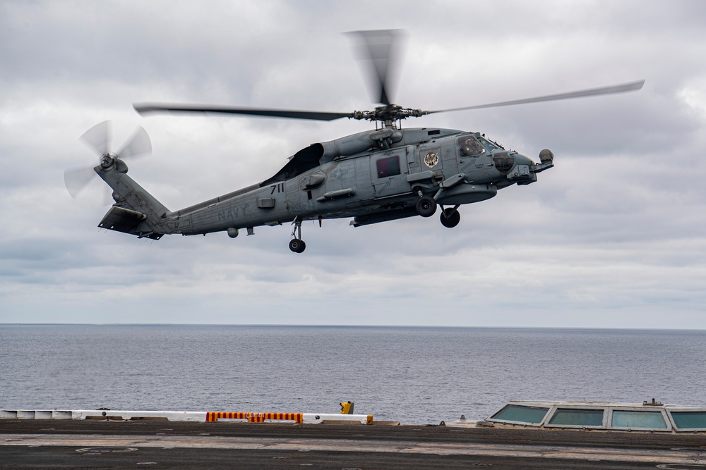 Nimitz Conducts Flight Operatons