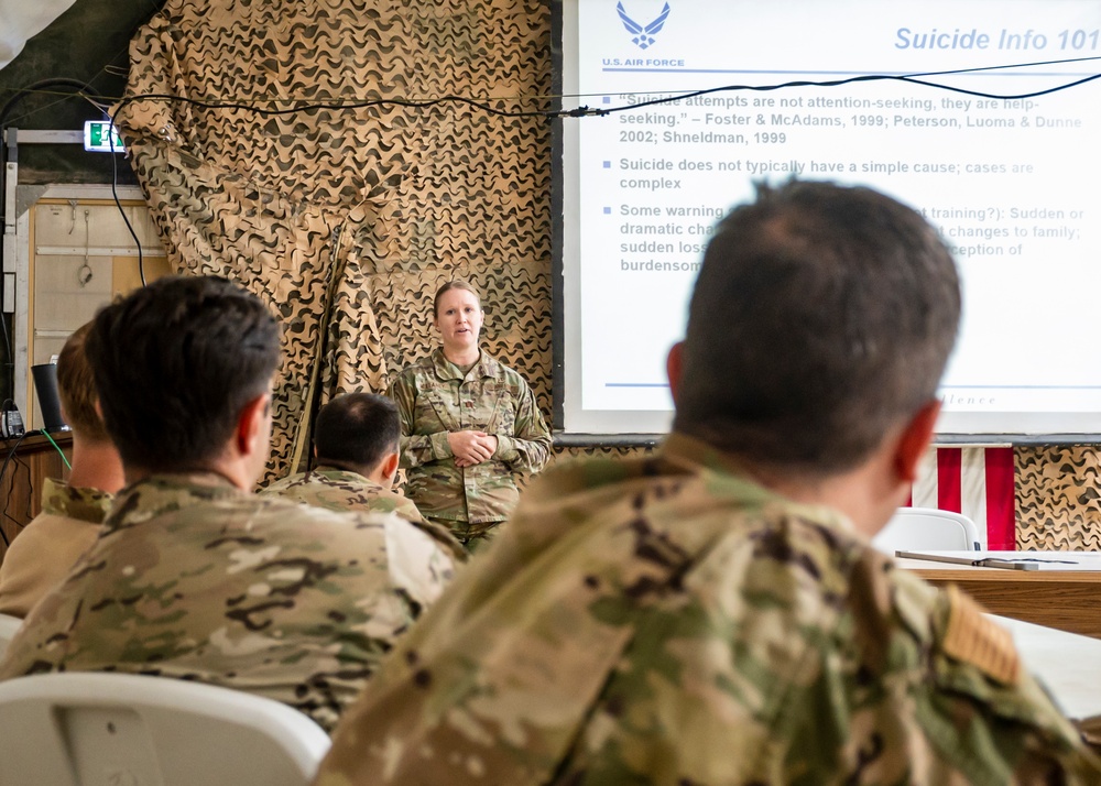386th AEW Helping Agencies Team Visit Al Asad AB