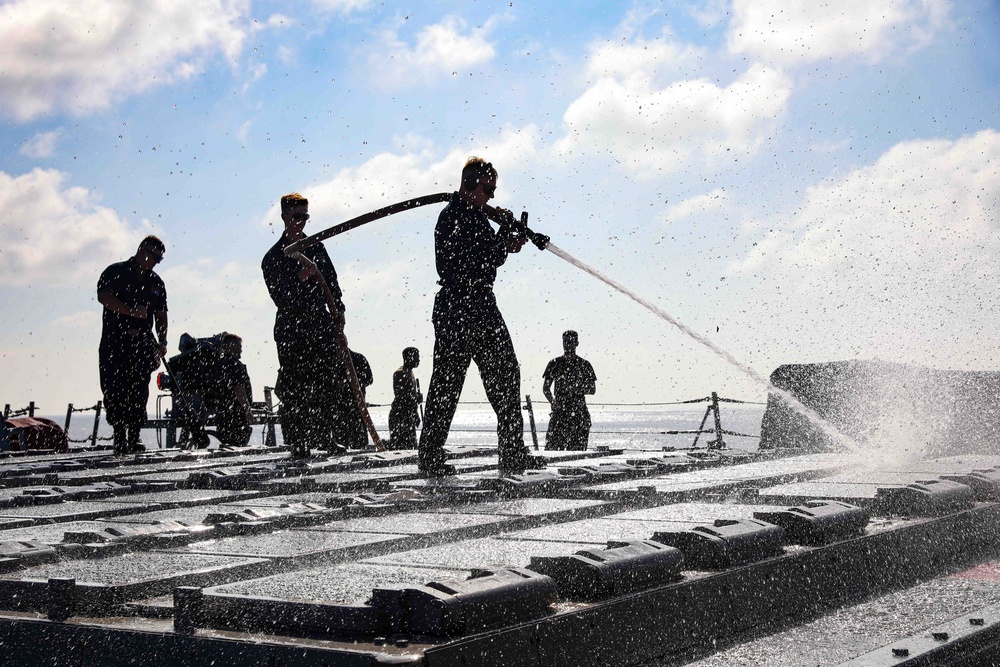 USS Benfold Conducts Routine Operations