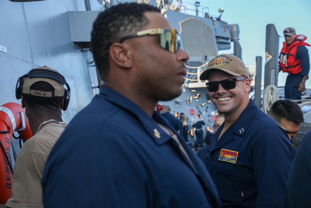 USS Benfold Conducts Routine Operations