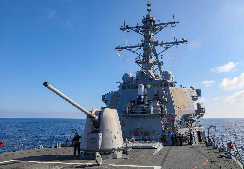 USS Benfold Conducts Routine Operations