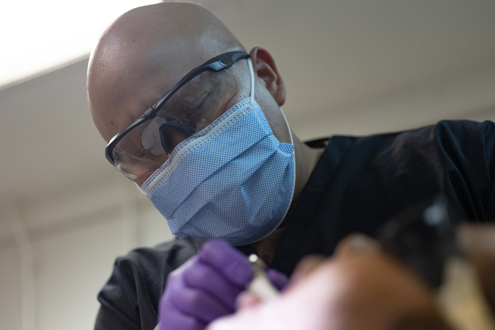 Dental Surgery Aboard USS Bataan