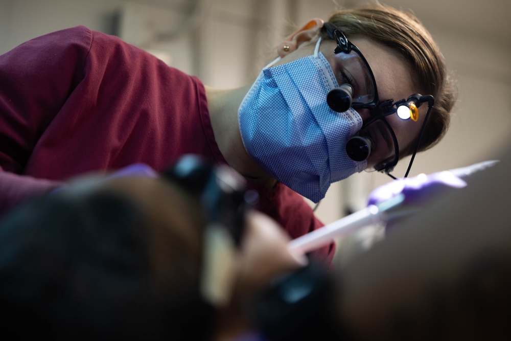 Dental Surgery Aboard USS Bataan