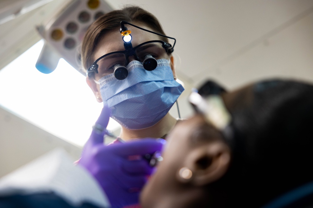 Dental Surgery Aboard USS Bataan