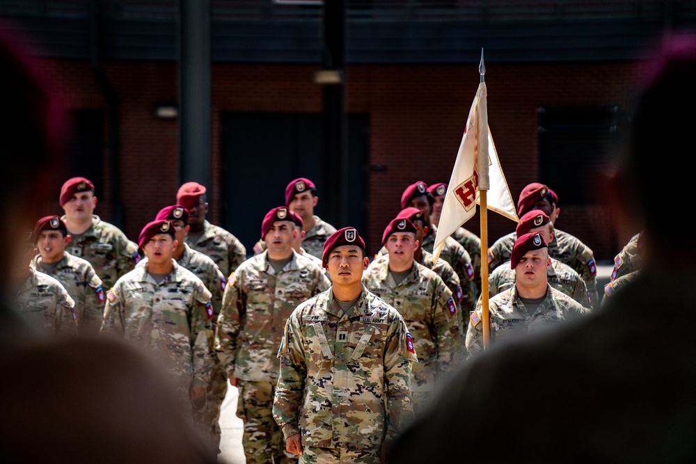 HHC, 307th BSB Change of Command