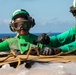 USS Ronald Reagan (CVN 76) conducts vertical replenishment-at-sea with USNS Carl Brashear (T-AKE 7)