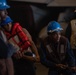 USS Ronald Reagan (CVN 76) conducts replenishment-at-sea with USNS Yukon (T-AO 202) and USNS Carl Brashear (T-AKE 7)