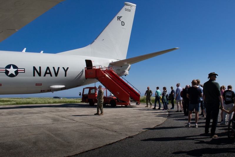 VP-47 hosts static display at Andoya Air Station for Royal Norweigan Air Force's final P-3 mission flight
