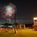 Fireworks during Bon Dance Festival at Camp Zama on Aug 5, 2023.