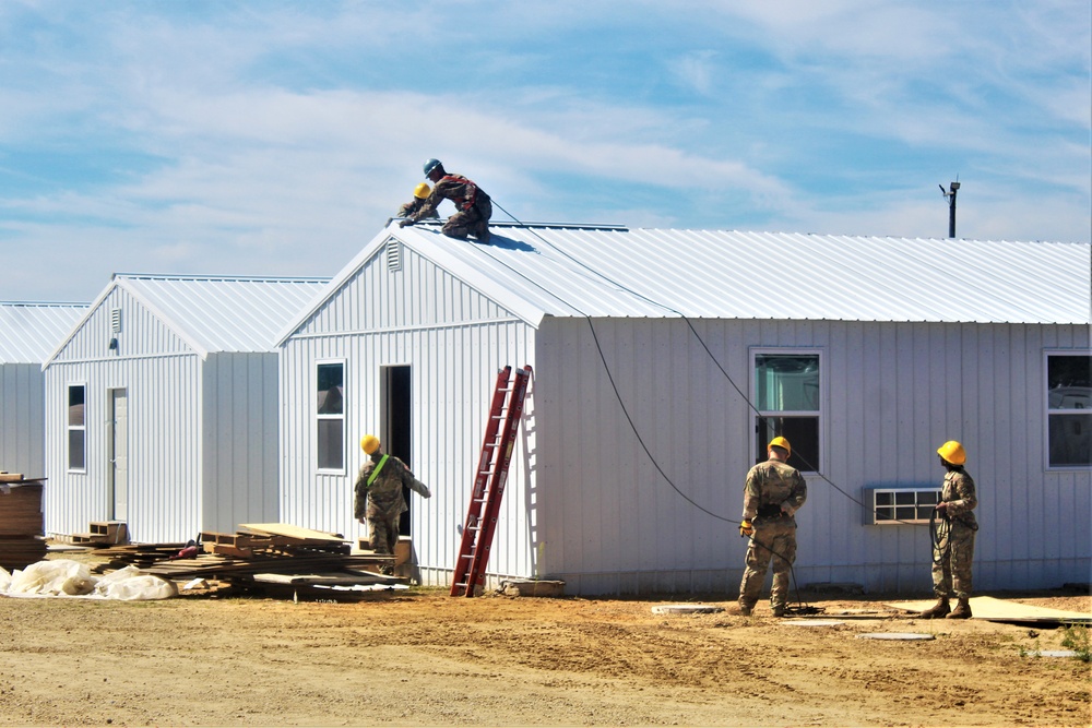 Ongoing troop project creating office buildings sees more work by Army Reserve engineer units during CSTX 86-23-02