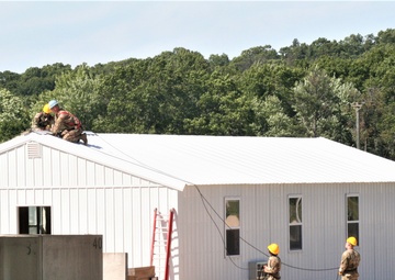 Ongoing troop project creating office buildings sees more work by Army Reserve engineer units during CSTX 86-23-02