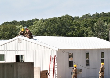 Ongoing troop project creating office buildings sees more work by Army Reserve engineer units during CSTX 86-23-02