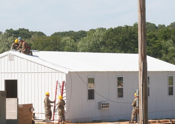Ongoing troop project creating office buildings sees more work by Army Reserve engineer units during CSTX 86-23-02