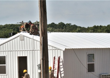 Ongoing troop project creating office buildings sees more work by Army Reserve engineer units during CSTX 86-23-02