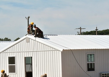 Ongoing troop project creating office buildings sees more work by Army Reserve engineer units during CSTX 86-23-02
