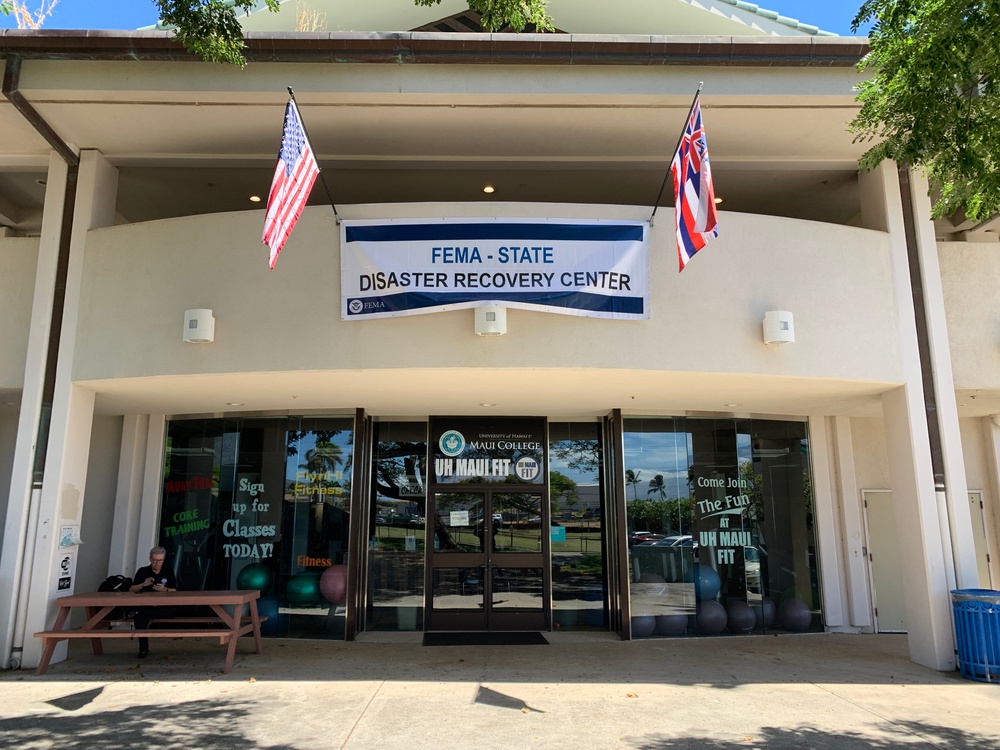 The FEMA Disaster Recovery Center in Hawaii