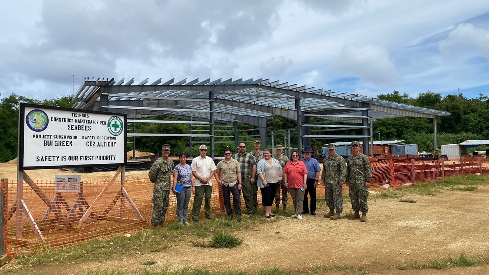 Tinian Concrete Pour (NMCB 3) (7th ESB)