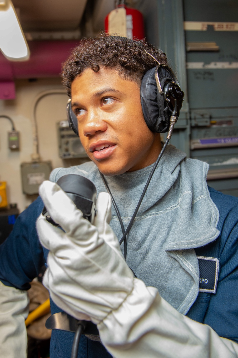 General Quarters Drill Onboard USS Boxer