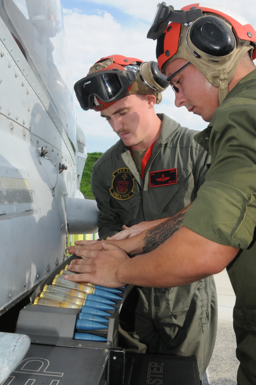 Fort Dix – Aerial Gunnery, Ordinance Ground Crew Operations, HMLA 773