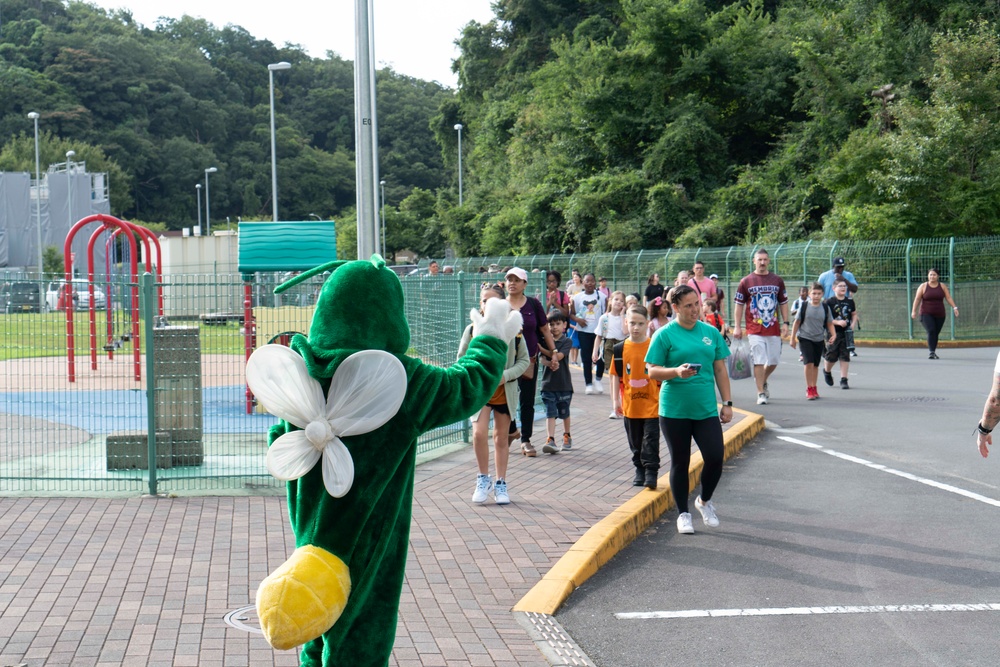 Ikego Elementary School Celebrates First Day of School