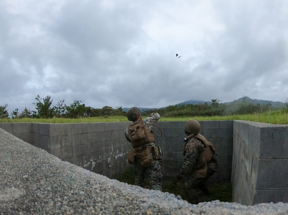 Engineer Maintenance Company Live Grenade Range