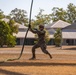 Marines, Australian Army fast rope from Hueys