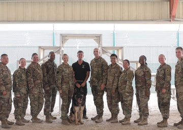 ASG-K Military Working Dogs Detachment K-9 Demonstration 2023