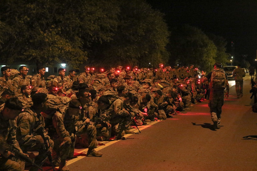 Task Force Mountain Soldiers attend the U.S. Army Air Assault Course in Romania