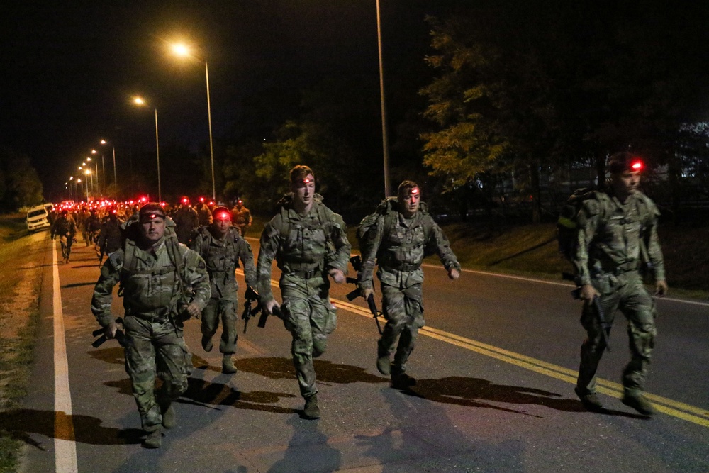 Task Force Mountain Soldiers attend the U.S. Army Air Assault Course in Romania