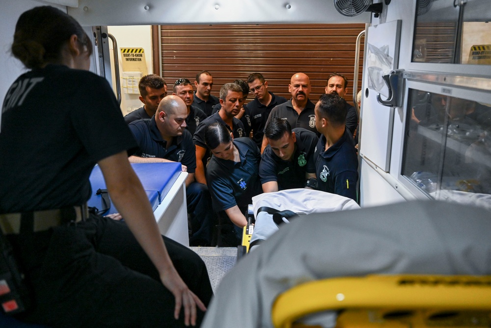 Stronger Together: EMTs conduct training with Turkish partners