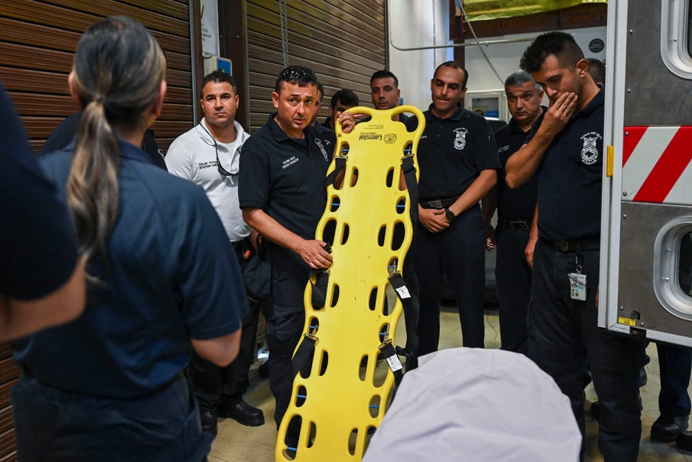 Stronger Together: EMTs conduct training with Turkish partners