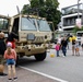 Task Force Ivy Soldiers showcase HIMARS during Estonian Restoration of Independence celebration static display