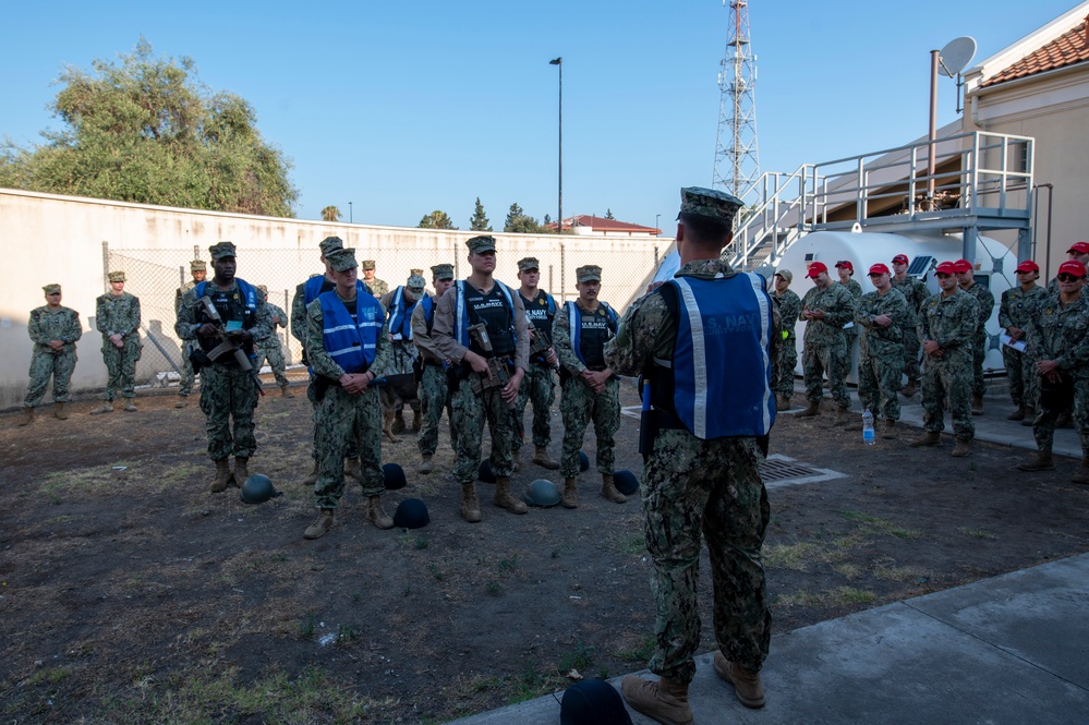 Active Shooter Training on NAS Sigonella