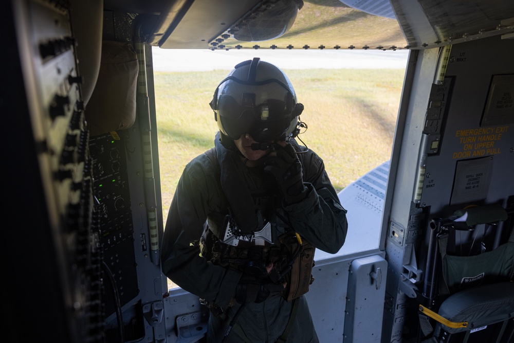 Large Scale Exercise 2023: Marine Heavy Helicopter Squadron (HMH) 461 conducts external lifts and refueling