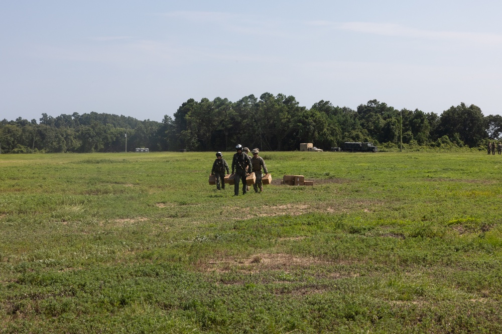 Large Scale Exercise 2023: Marine Heavy Helicopter Squadron (HMH) 461 conducts external lifts and refueling