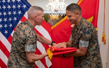 Sgt. Maj. Ruiz Promotes to 20th Sergeant Major of the Marine Corps
