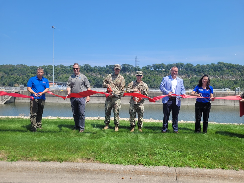 Corps celebrates the completion of a Mississippi River environmental project