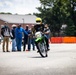 U.S. service members participate in the motorcycle mentor trainer course