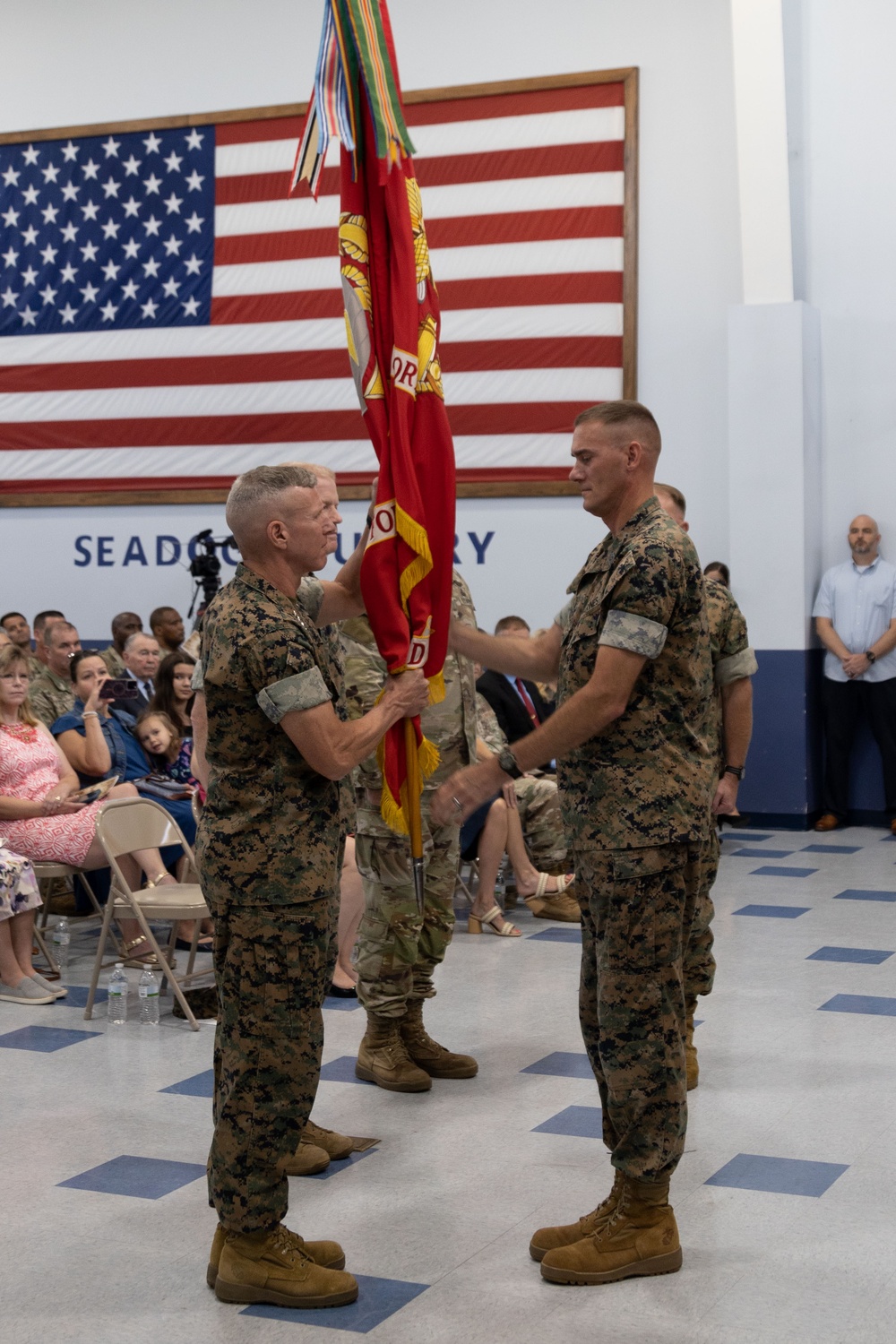 Gen. Smith Attends the Change of Command for Marine Corps Forces Central Command