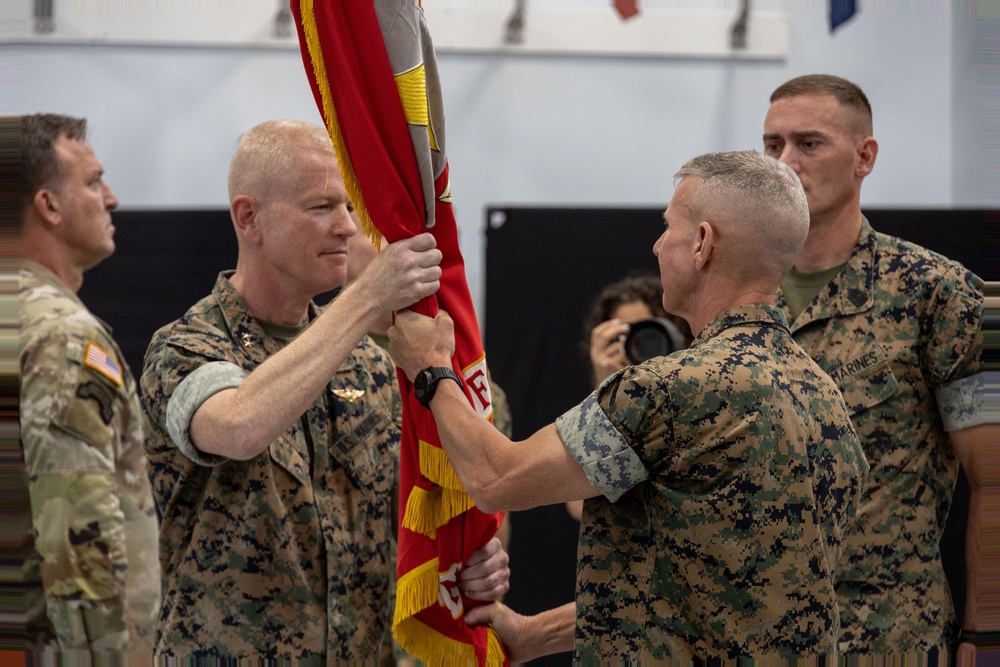 Gen. Smith Attends the Change of Command for Marine Corps Forces Central Command