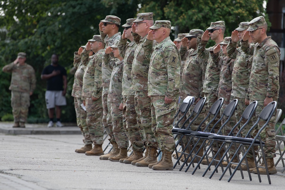 RIP/TOA Ceremony at Camp Powidz