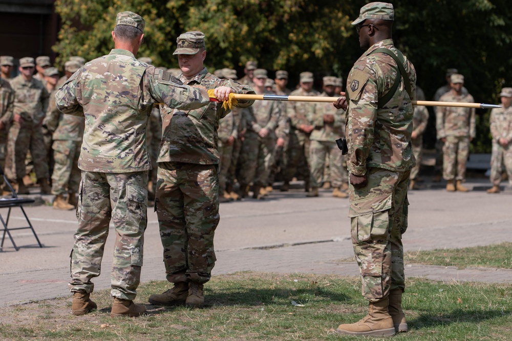 RIP/TOA Ceremony at Camp Powidz