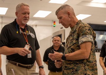 Gen. Smith Visits Marine Corps Logistics Command