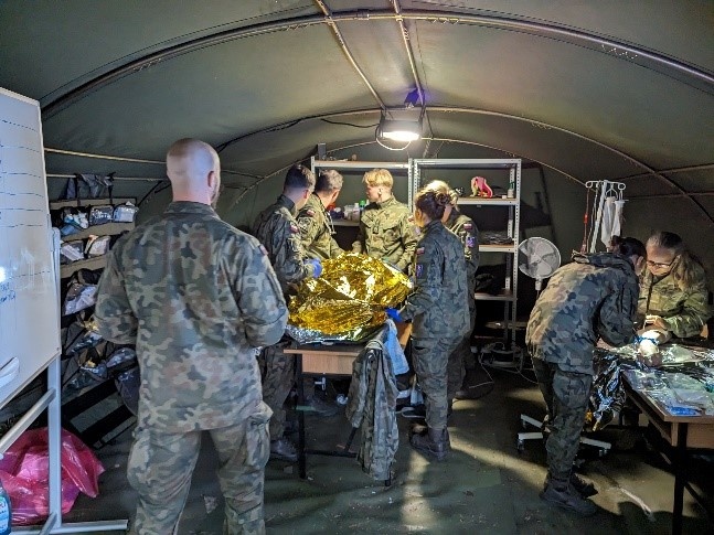 30th Medical Brigade participates in MILITARY DOCTOR 23 exercise