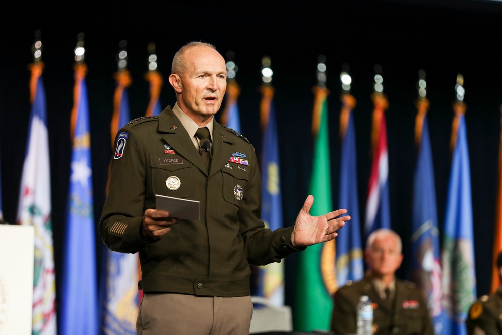 George lays out his vision for the future of the Army, and how the Guard fits in