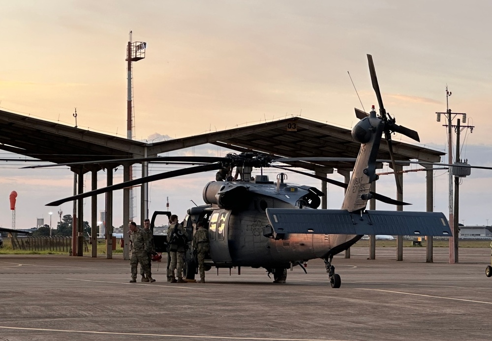 106th Rescue Wing Prepares for Familiarization Flight in Brazil