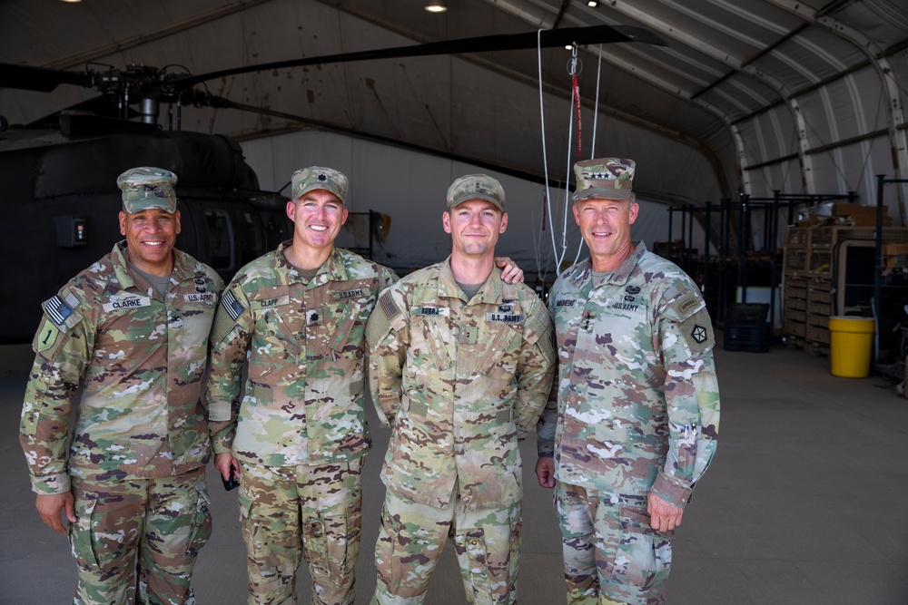 Lt. Gen. John Kolashesk MK Air Base Visit