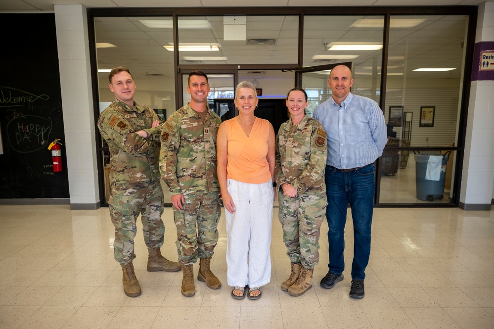 Barbara Bussiere Tours Kirtland Air Force Base
