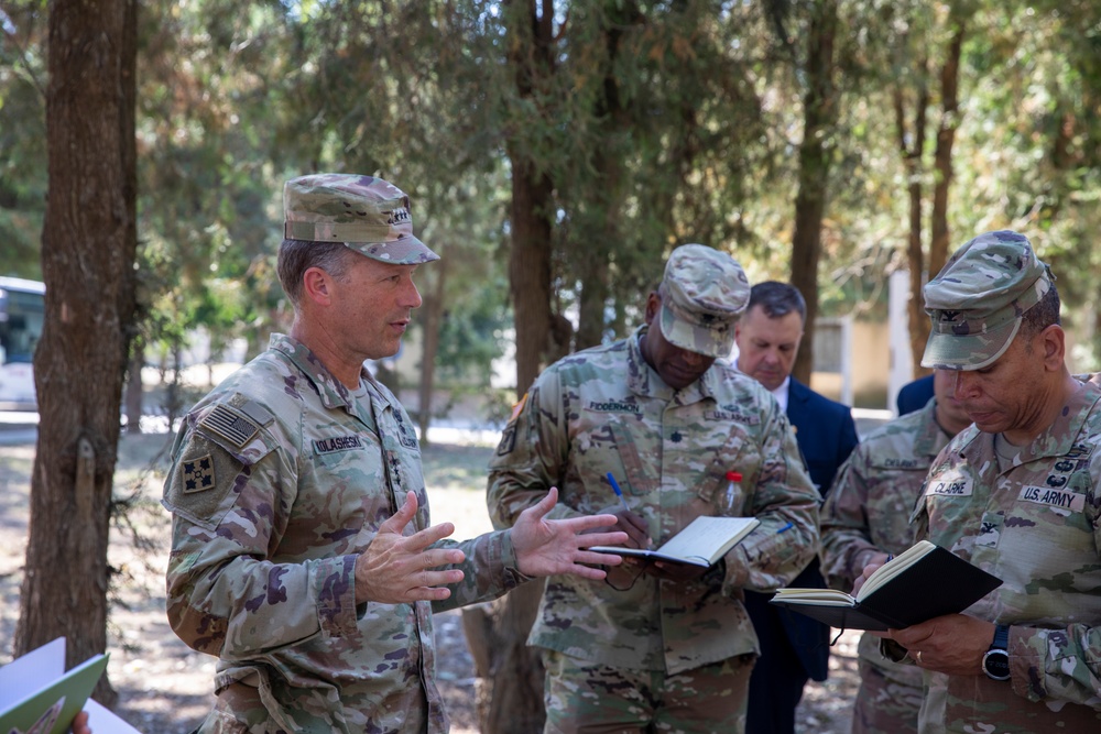 Lt. Gen. John Kolashesk MK Air Base Visit