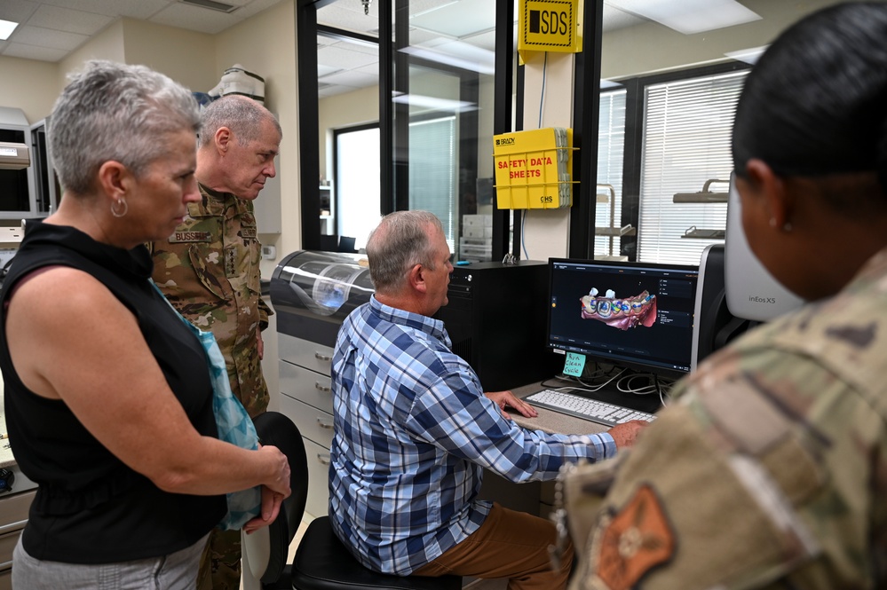 Barbara Bussiere Tours Kirtland Air Force Base